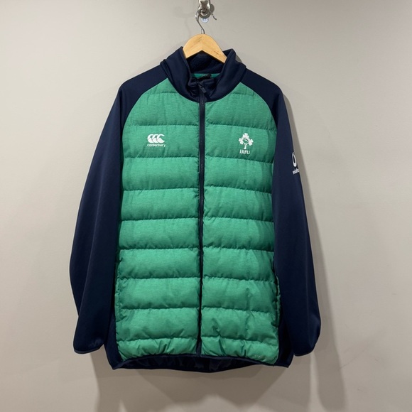 Ireland National Rugby Team Canterbury Puffer Jacket - Picture 1 of 13